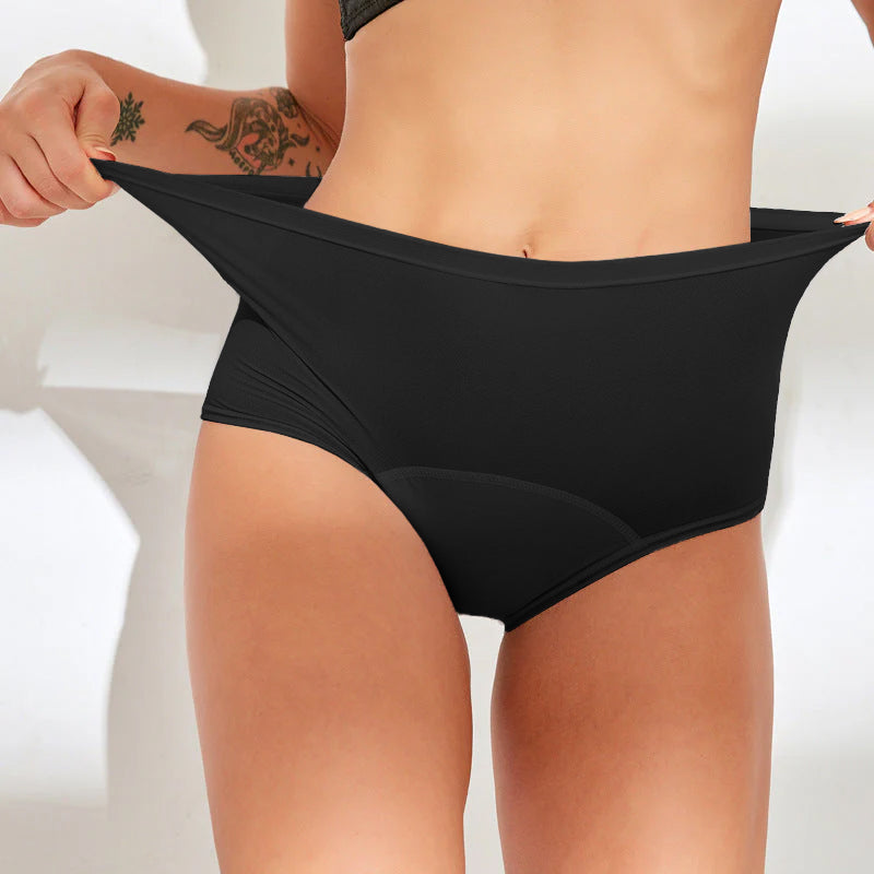 NEW: Leakproof High Waisted (Heavy Absorbency Black 1-Pack)